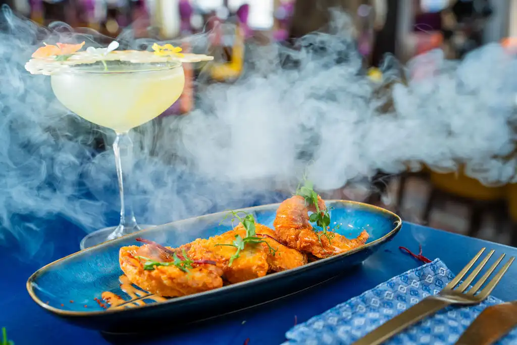 Smoked Tandoori Prawns